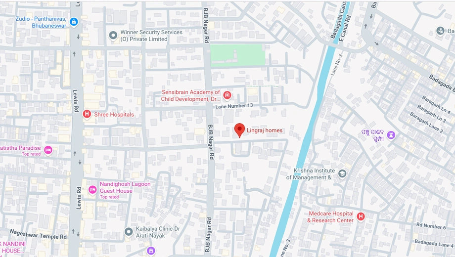 Location of Odyssa Lingaraj Homes - Image 391651