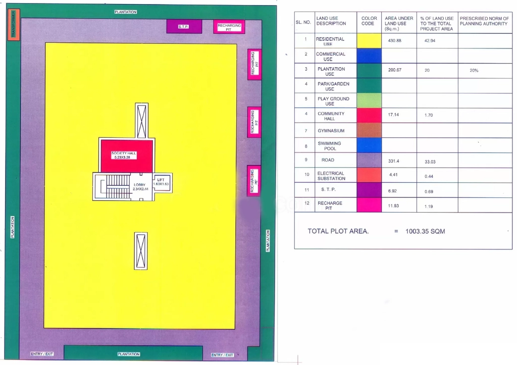 Master Plan of Odyssa Lingaraj Homes in BJB Nagar, Bhubaneswar - Image 391652
