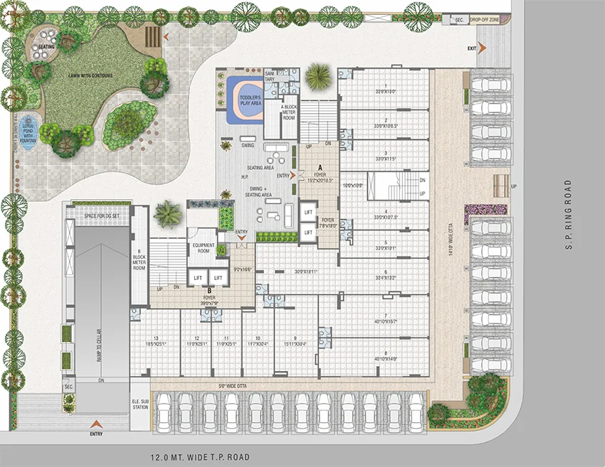 Master Plan of Commercial Panchamrut Orchid in Shilaj, Ahmedabad - Image 391349