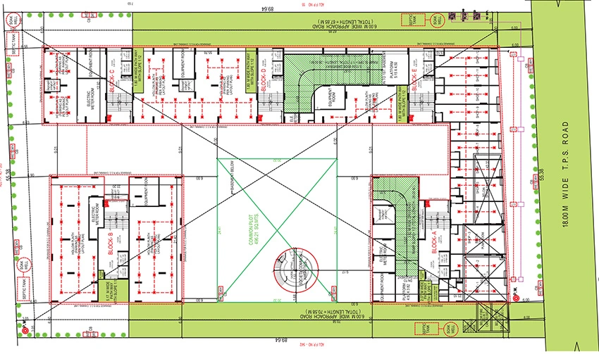 Master Plan of Commercial Pratham Benison in Shela, Ahmedabad - Image 391368
