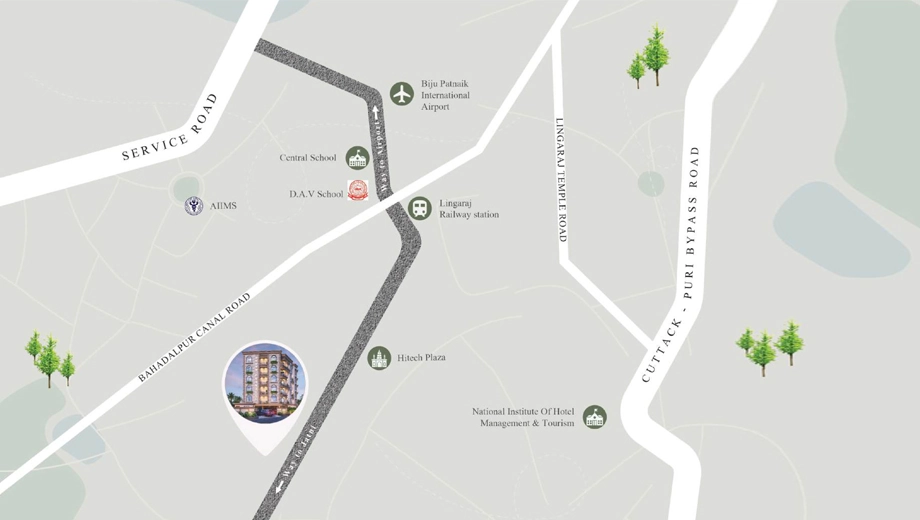 Location of MKNK Urban Paradise - Image 391645