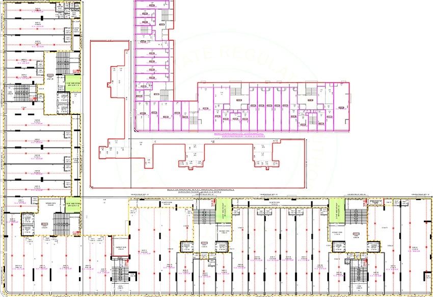 Floor Plan of Commercial Rashmi Riesen in Shela, Ahmedabad - Image 391473