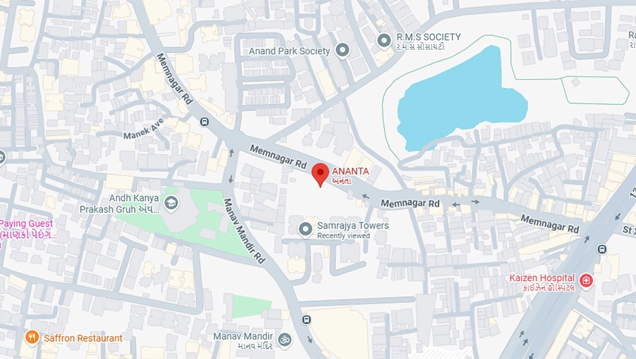 Location of Commercial Riaana Ananta - Image 391558
