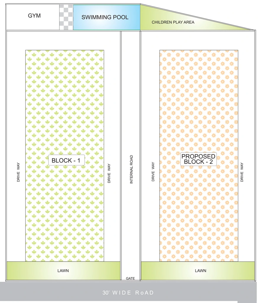 Master Plan of Annapoorna PN Residency in Sainikpuri, Hyderabad - Image 391708