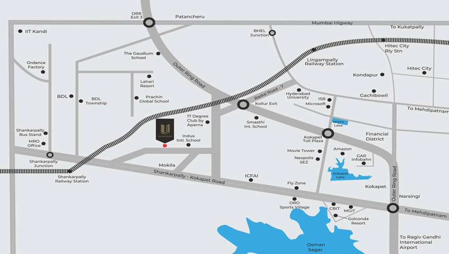 Location of Apple Eleganza - Image 391730