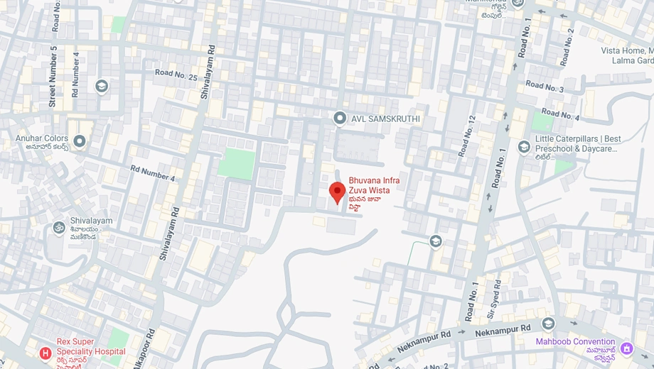 Location of Bhuvana Zua Wista - Image 391746