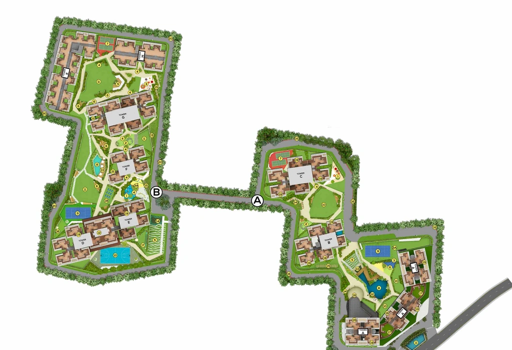 Master Plan of Mundeshwari Megapolis in Danapur, Patna - Image 392008