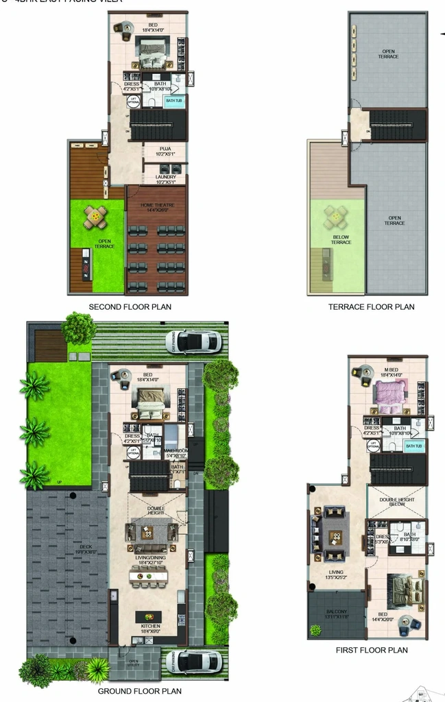 4 BHK House/Villa in Casagrand Monaco Villa in Medachal, Hyderabad - Image 913087
