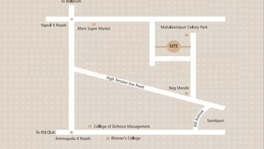 Location of Home Line Deepa Heights - Image 391805