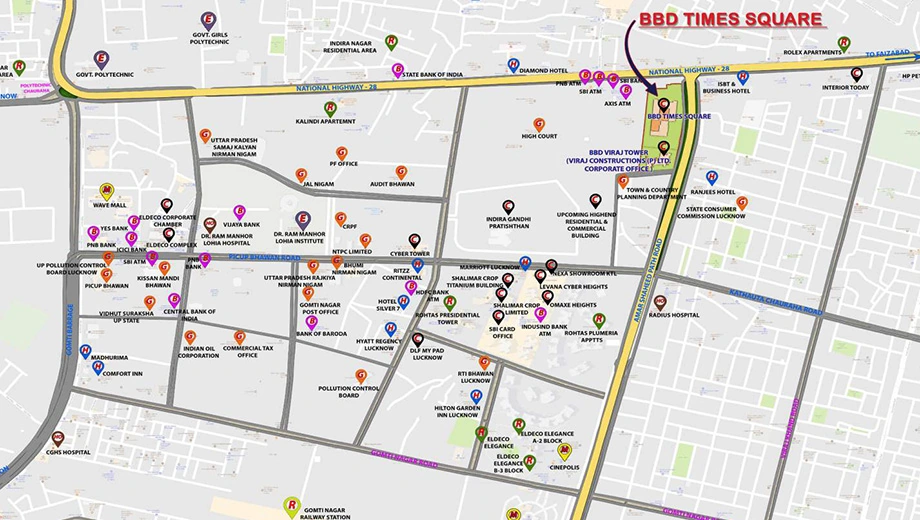 Location of BBD Times Square - Image 391816
