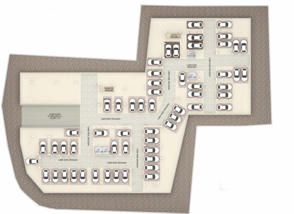 Master Plan of Kula Sapphire in Danapur, Patna - Image 392044