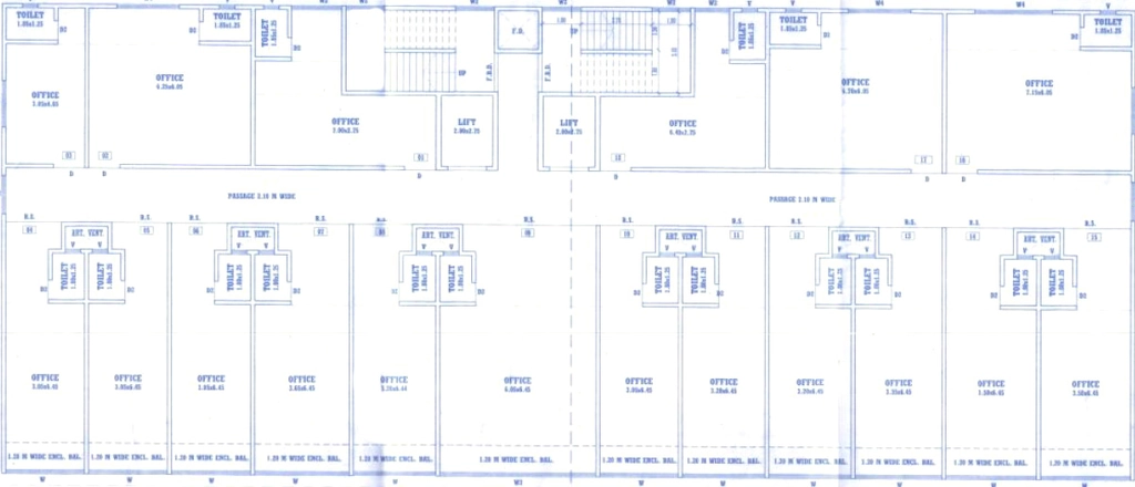 Floor Plan of Commercial Dream Atlantis in Kalyan West, Thane - Image 391868