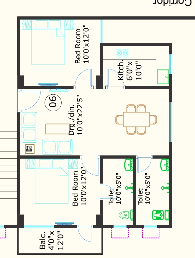 2 BHK Flat in Ashirwad Vaishnavi Enclave in Danapur, Patna - Image 913170