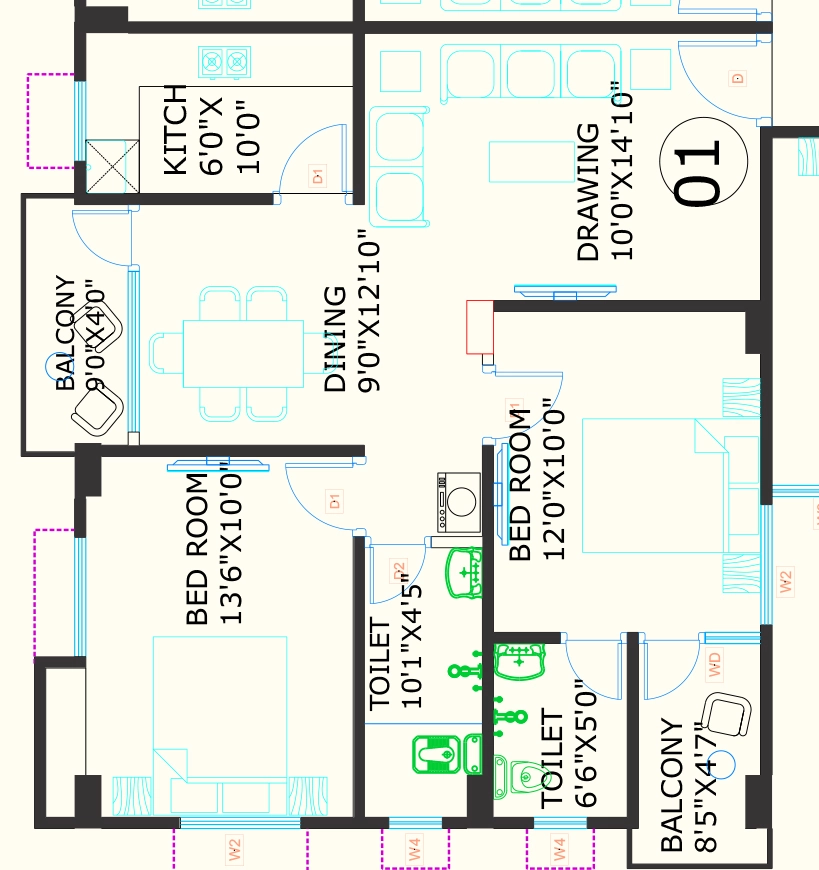 2 BHK Flat in Ashirwad Vaishnavi Enclave in Danapur, Patna - Image 913171