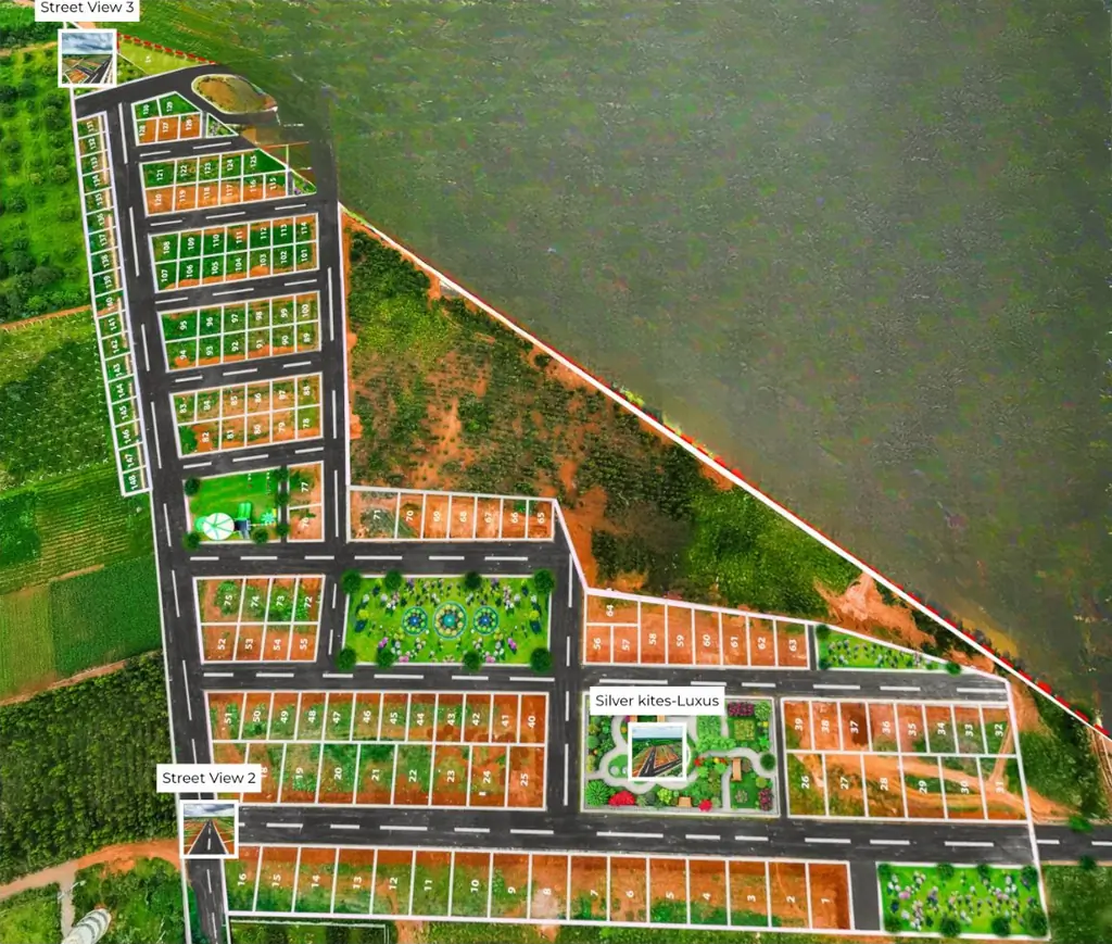 Master Plan of Essenn Silver Kites Elite in Chikkaballapur, Bangalore - Image 391897
