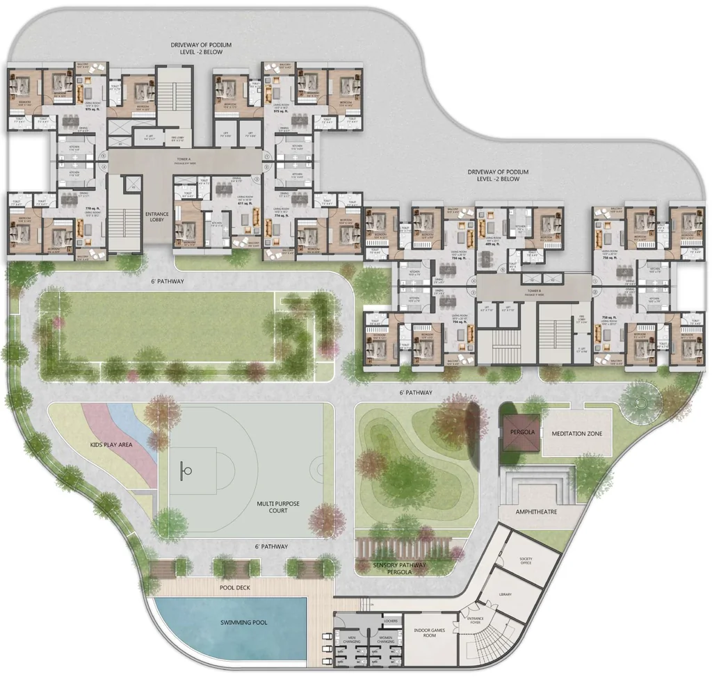 Master Plan of Shelar Supremus in Kalyan West, Thane - Image 392062