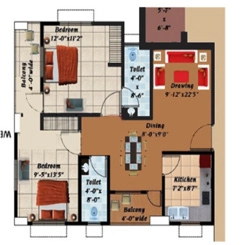 2 BHK Flat in Sri Sai Enclave in Danapur, Patna - Image 913263