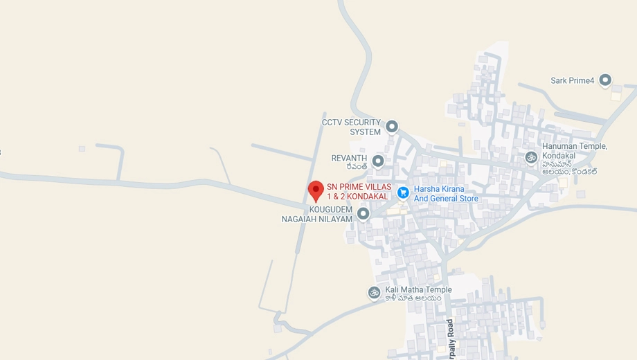 Location of Vainam SN Prime Villas - Image 392174