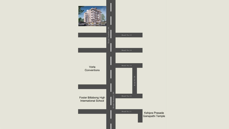 Location of Sree Laxmi Royale - Image 392212
