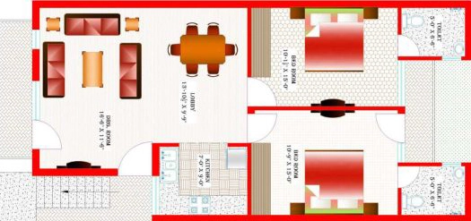 2 BHK Flat in Aman Luxury Affordable 1 in Mohali, Chandigarh - Image 913215