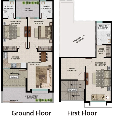 3 BHK House/Villa in Divya Villa Palcio in Mohali, Chandigarh - Image 913227