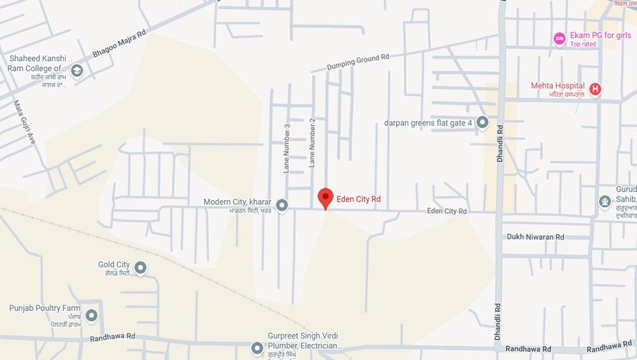 Location of Sehaj Eden City - Image 392262