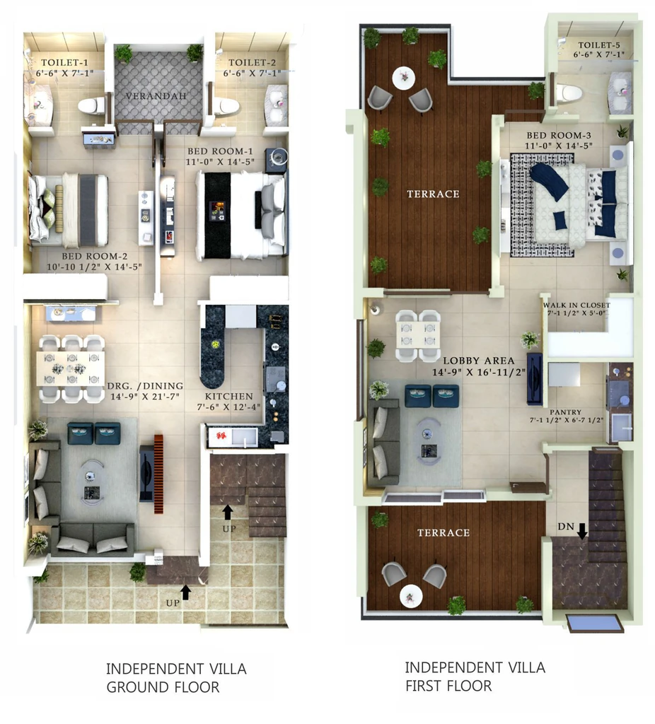 3 BHK House/Villa in Fortune Designer Villas in Mohali, Chandigarh - Image 913261