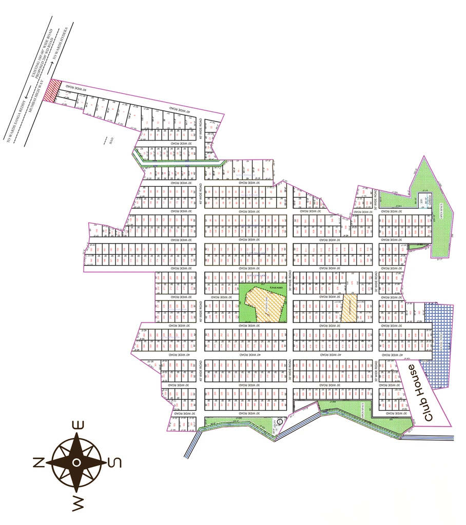 Master Plan of Sri Mycasa in Patancheru, Hyderabad - Image 392406