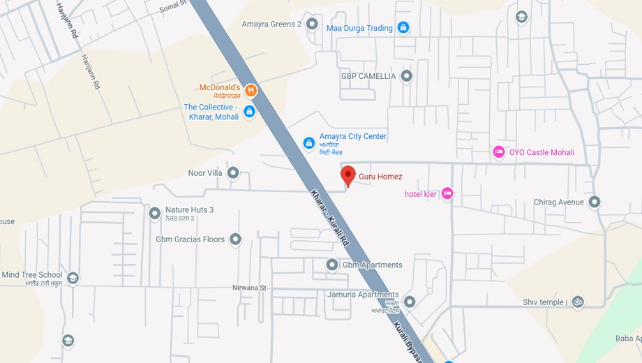 Location of Guru Homez - Image 392419
