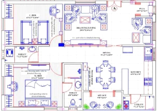 2 BHK Flat in Home Line Lakshmi Annapurna Residency in Sainikpuri, Hyderabad - Image 913296