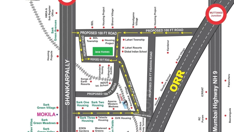 Location of Java Simplex Villas - Image 392454