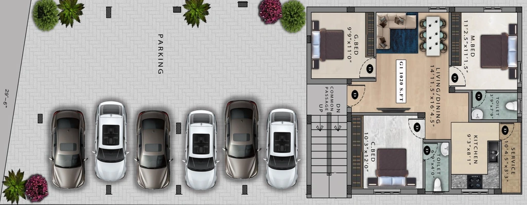Master Plan of Viva Verve in Pozhichalur, Chennai - Image 392477