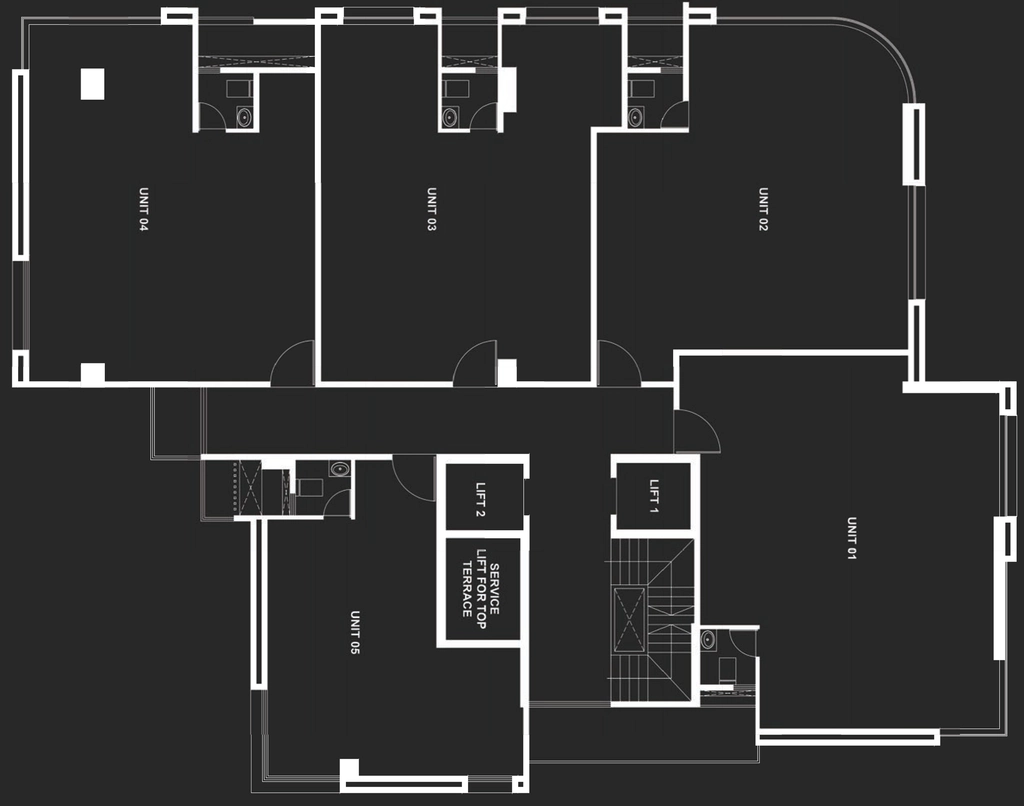 Floor Plan of Veda Conclave in Shivaji Nagar, Pune - Image 392469
