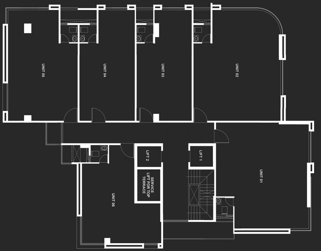 Floor Plan of Veda Conclave in Shivaji Nagar, Pune - Image 392470