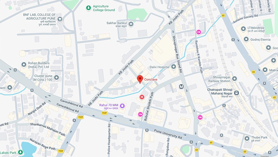 Location of Veda Conclave in Shivaji Nagar, Pune - Image 392468