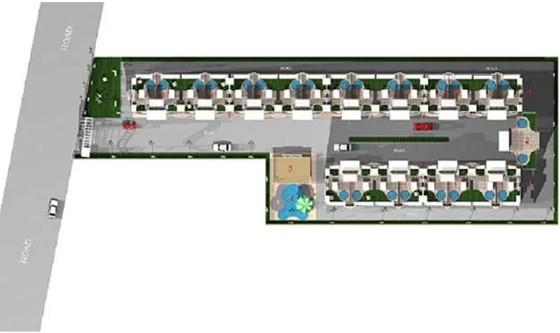 Master Plan of Motia Heights in Zirakpur, Chandigarh - Image 392507
