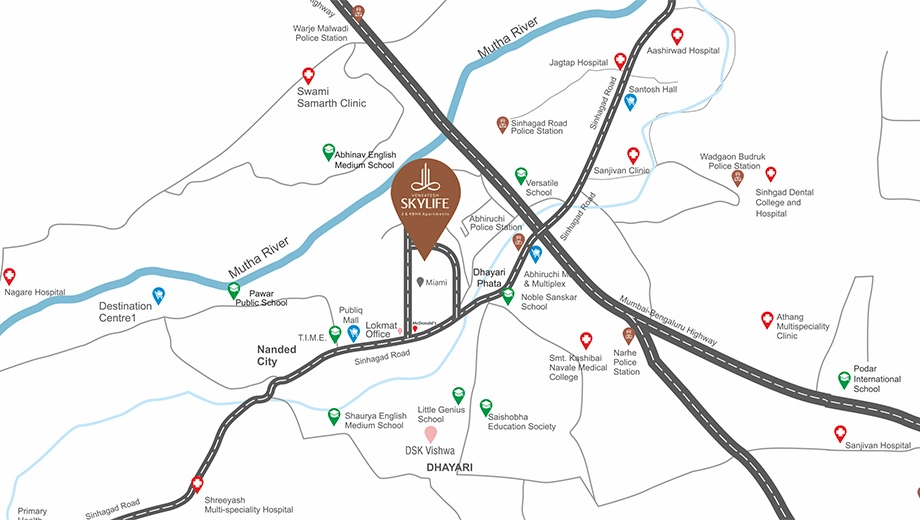 Location of Venkatesh Skylife - Image 392523