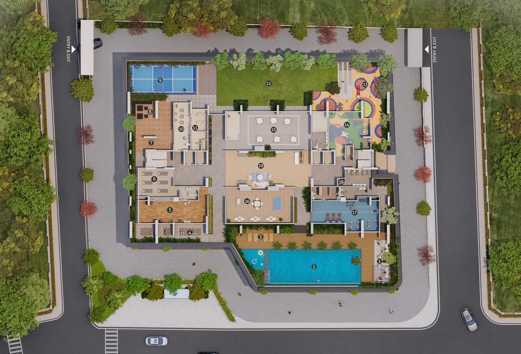 Master Plan of Venkatesh Skylife in Vadgaon Khurd, Pune - Image 392524