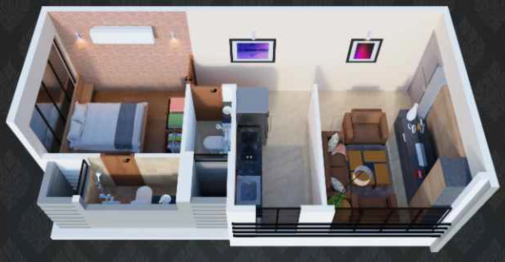 1 BHK Flat in Aurus La Casa in Ulwe, Navi Mumbai - Image 913400