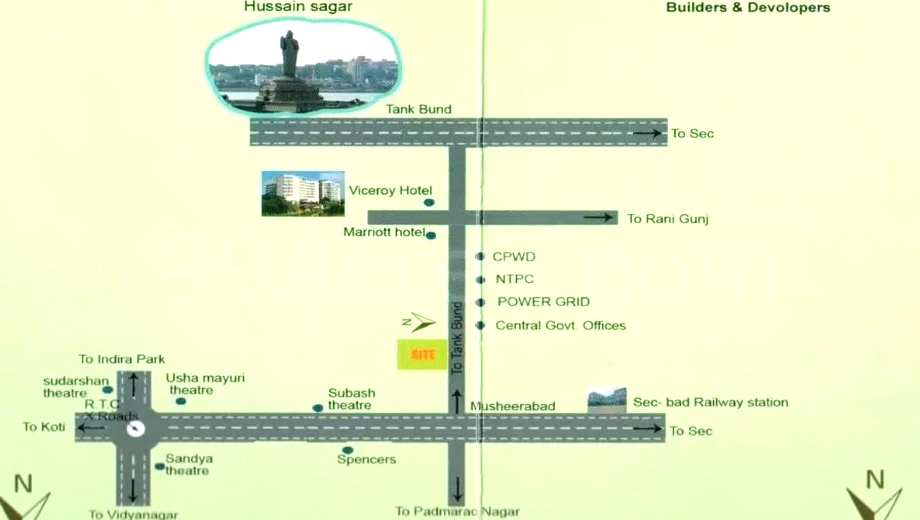 Location of Nagababu Cedar Elite Homes - Image 392609