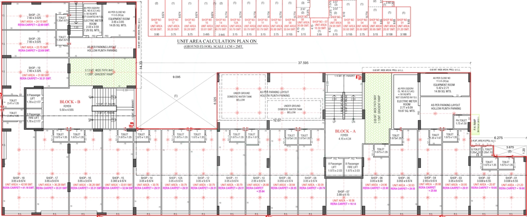 Floor Plan of Commercial Sahjanand Shikshapatri in Vastral, Ahmedabad - Image 392653