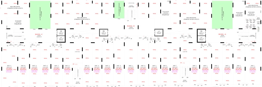 Floor Plan of Commercial Ashapura Samanvay Evoq in Shela, Ahmedabad - Image 392673