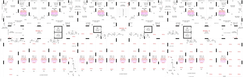Floor Plan of Commercial Ashapura Samanvay Evoq in Shela, Ahmedabad - Image 392672