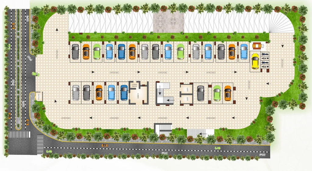 Master Plan of Sukham Ecoworld 5th in Vaishali Nagar Extension, Jaipur - Image 392687