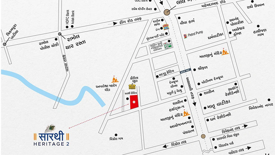 Location of Sarthi Heritage 2 - Image 392691