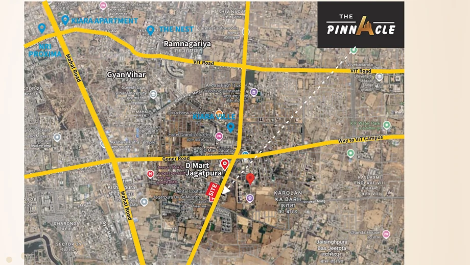 Location of Kiara Pinnacle - Image 392728