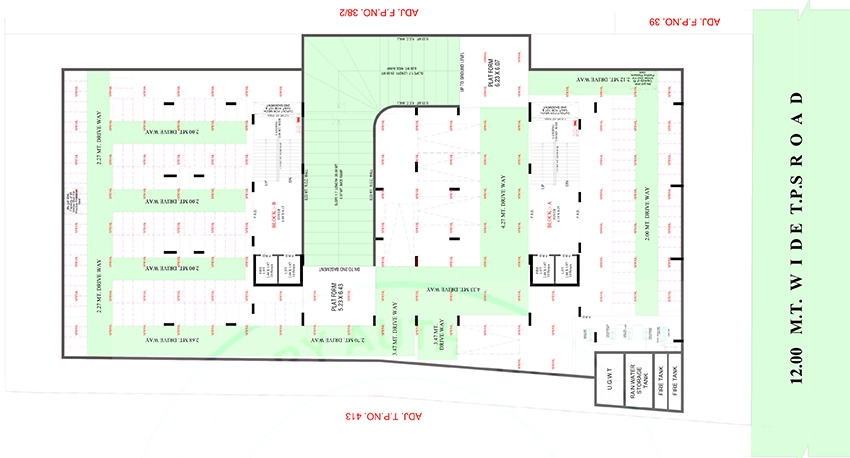 Master Plan of Commercial Jay Samay Arish in Hanspura, Ahmedabad - Image 392741