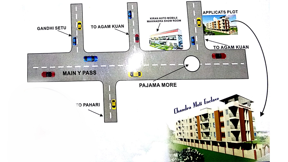 Location of Gokuldham Chandra Moti Enclave - Image 392767