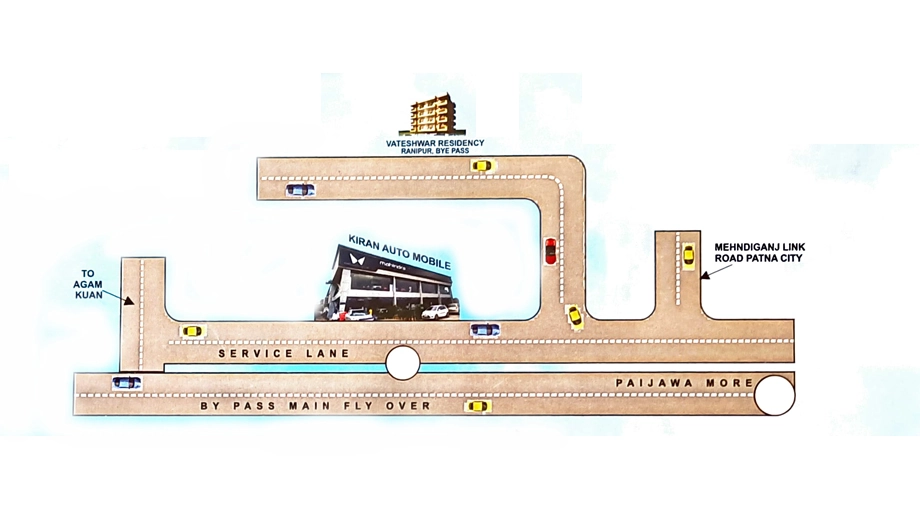 Location of Gokuldham Vateshwar Residency - Image 393028
