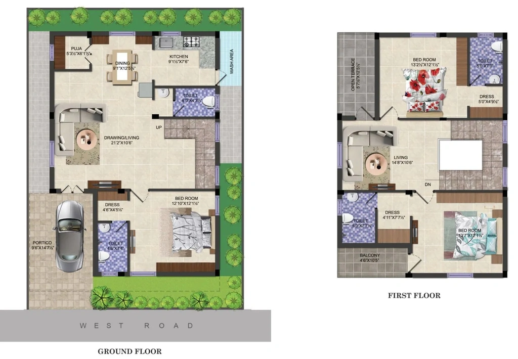 3 BHK House/Villa in Surabhi Signature Villas in Tellapur, Hyderabad - Image 913598